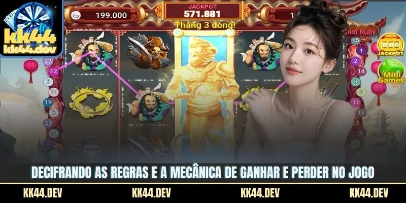 Decifrando as regras e a mecânica de ganhar e perder no jogo