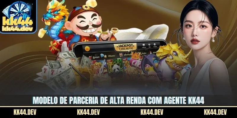 Agente KK44 - Cadastre-se Agora E Ganhe Comissões Enormes 1 Modelo de parceria de alta renda com Agente KK44